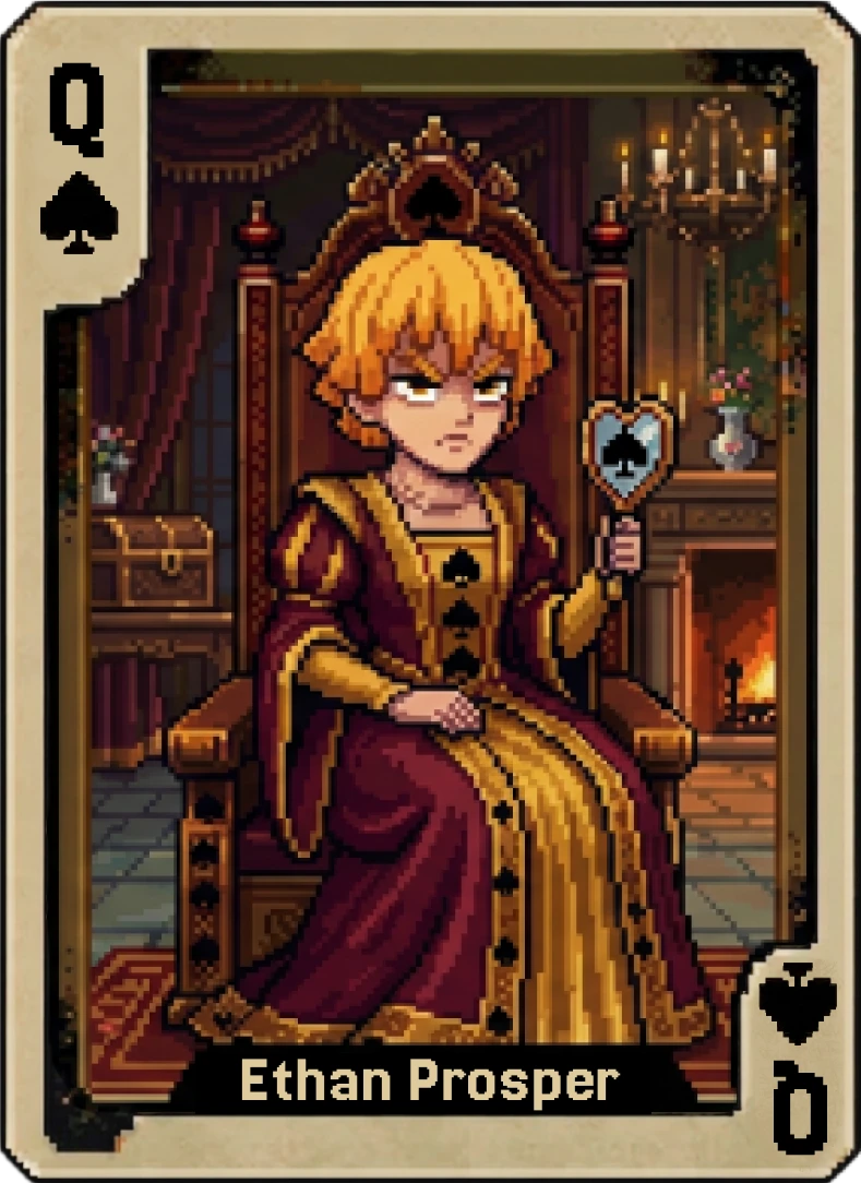 Q♠